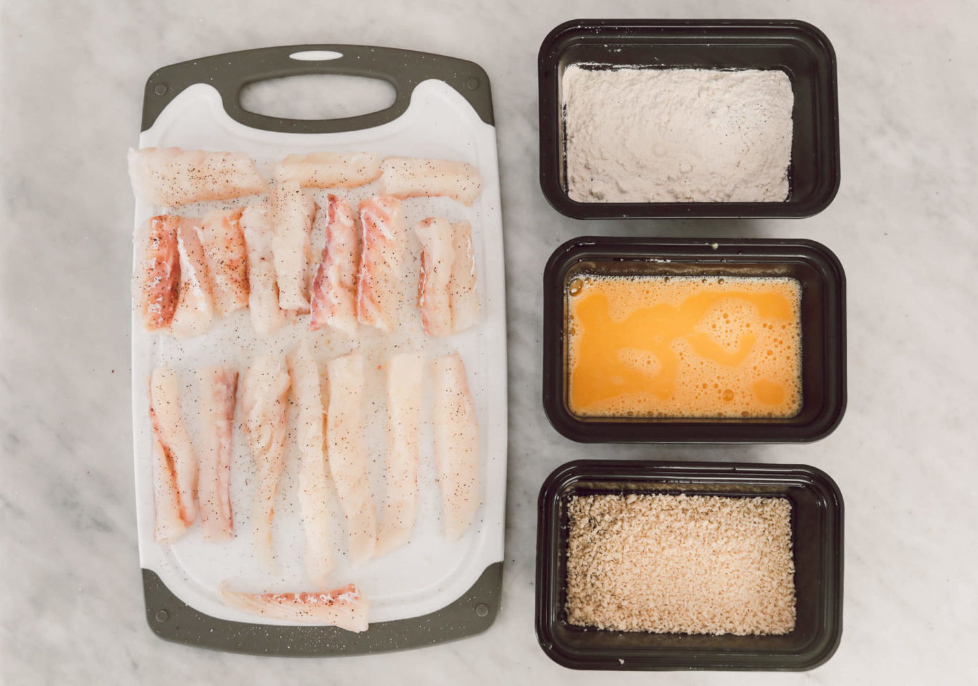 how to make healthy crispy baked fish sticks