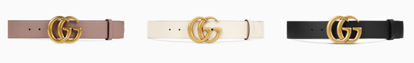 gucci belt colors and buckles