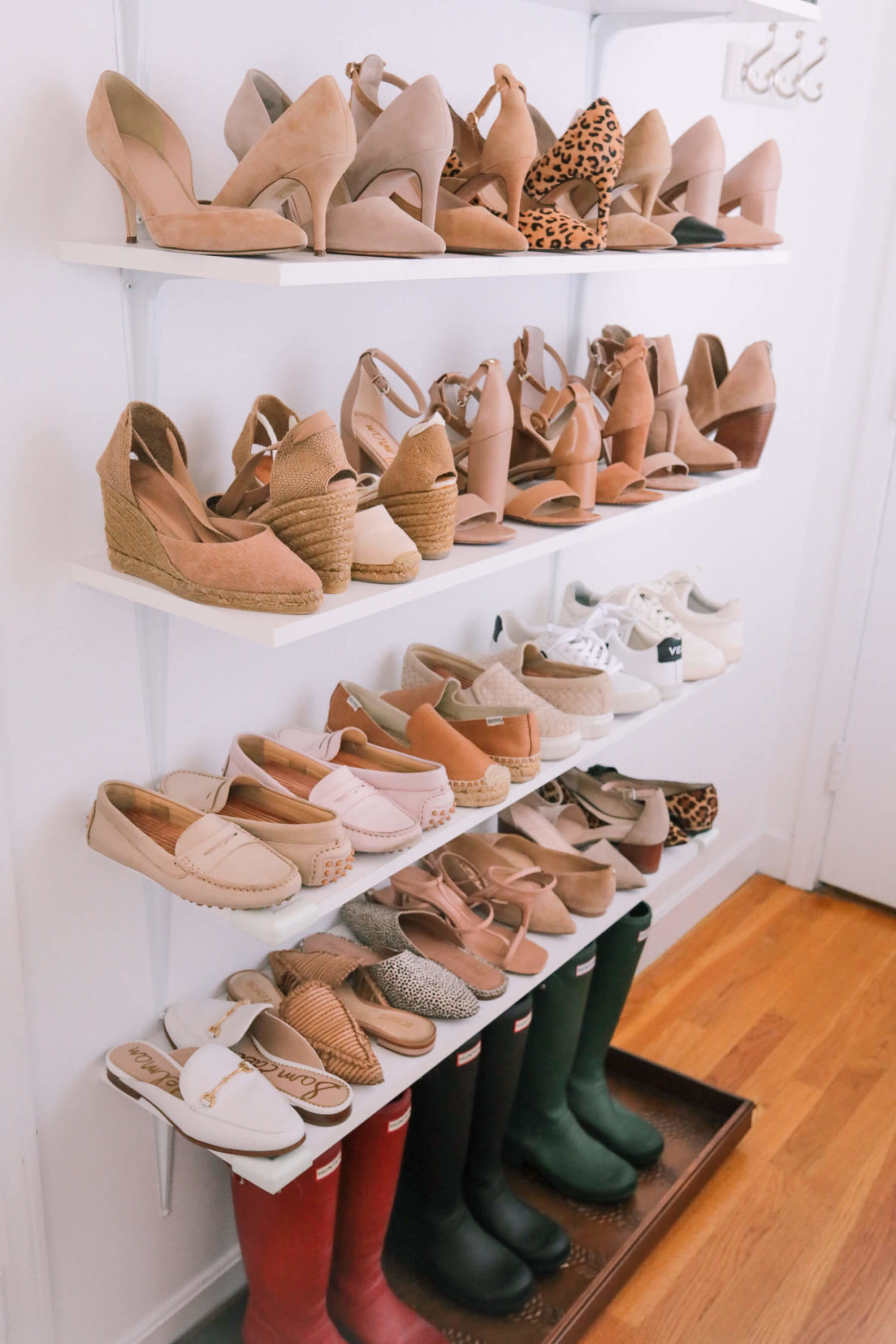 tips for organizing shoes