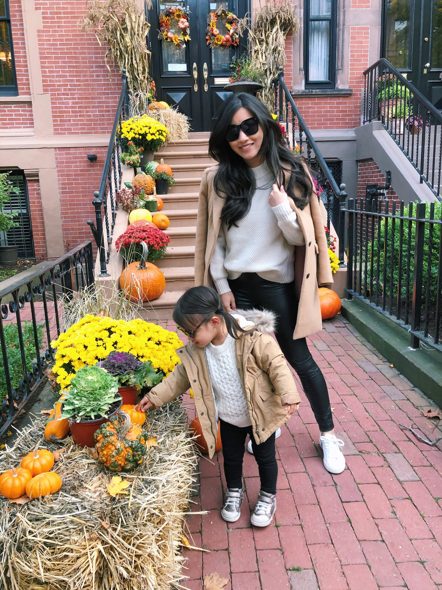 Mommy & Me fall matching fall outfits
