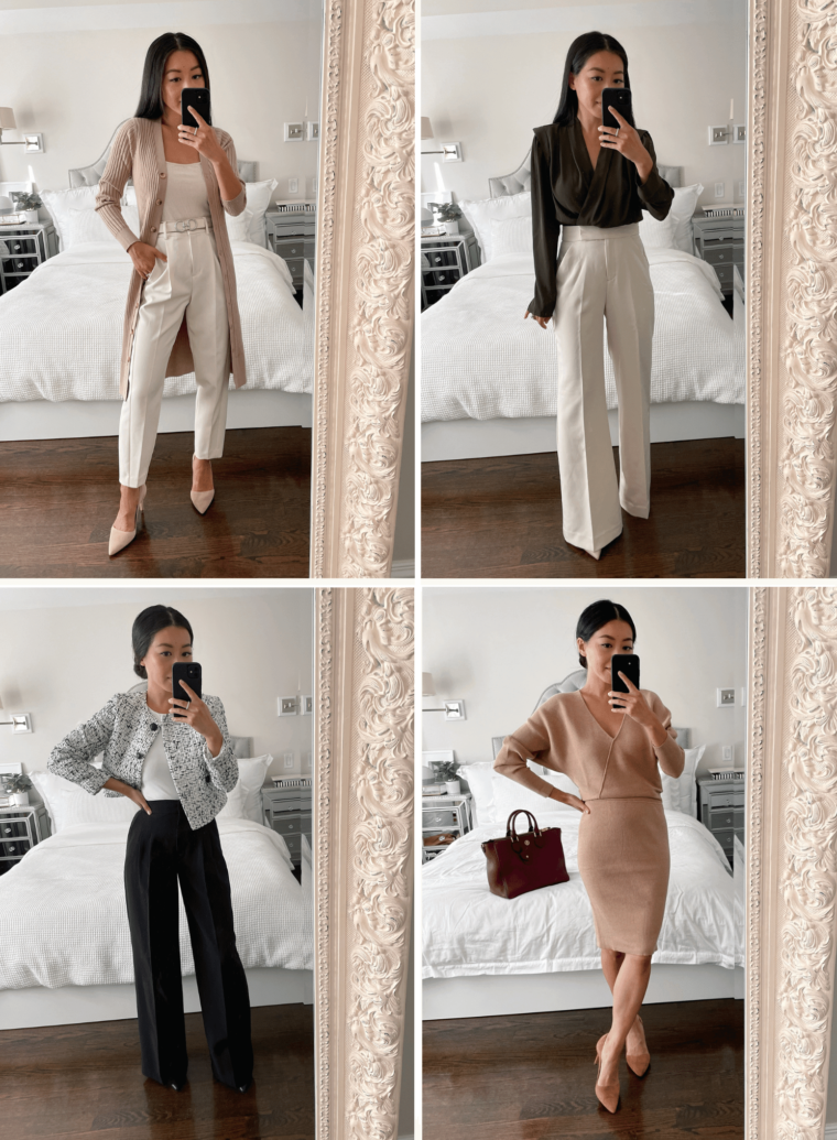 early fall work outfits for women